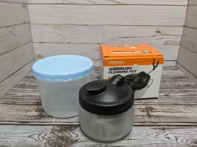 Scp700 Sparmax Airbrush Cleaning Pot New