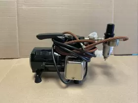 Tc-501n Sparmax Airbrush Air Compressor Complete With Hose Adaptors #2