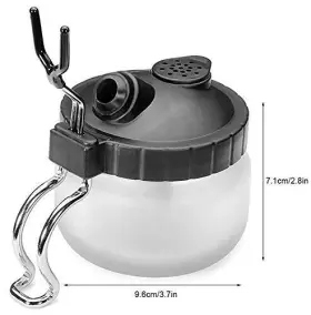 Spedertool 743815472777 4 Set Airbrush Cleaning Kit Pot With Air Filter Mat And Hol #2