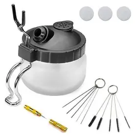 Spedertool 743815472777 4 Set Airbrush Cleaning Kit Pot With Air Filter Mat And Hol