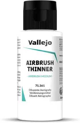 Vj71361 Spig Do Not Activate Vallejo Airbrush Thinner Model Clear 2 Fl Oz Pack Of 1