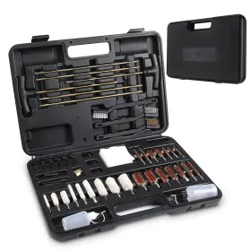 Swiss Tech 820909772194 Universal Gun Cleaning Kit Metal Brushes Tool Set Fo