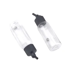 T Tulead 779712988202 Plastic Jar Bottles Airbrush Paint 30ml Dual-action Siphon Suction Fe #2