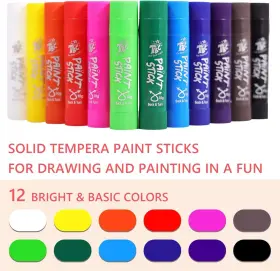 2160 Tbc The Best Crafts Paint Sticks 12 Classic 0.35 Ounce Pack Of #2