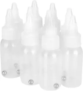 Tbest32d01eo96w Tbest Paint Bottle 10 Pack Airbrush Bottles Jars As Picture Show White