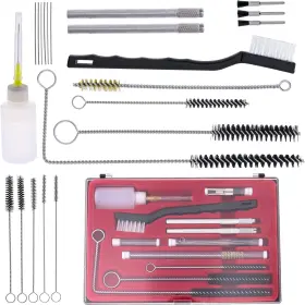 Sg-207 Tcp Global 23 Piece Airbrush Cleaning Kit With Case - Paint Gun Ai