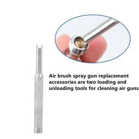 Cn00002 Tdgbih Air Brush Tools 2 Pack Needle Packing Nut Or Valve Screw Replacement #3