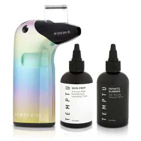 Temptu 671741989499 Ultimate Airbrush Self-tan Starter Kit In Metallic Rainbow 1 Ct