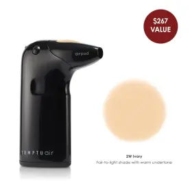 Temptu 671741992383 Air Cordless Professional Airbrush Makeup System Ivory Shade #2