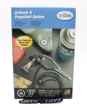 Testors 075611882109 Airbrush And Propellant System Factory Sealed