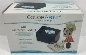 9169cf Testors 075611916927 Colorartz Airbrush Air Compressor