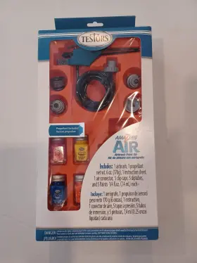 282821 Testors Amazing Air Airbrush Paint Kit Model Made In Usa New
