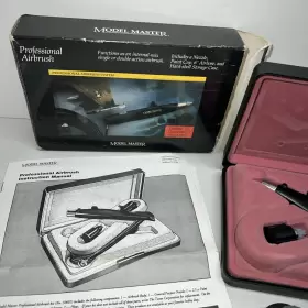 50601 Testors Testers Model Master Professional Airbrush System With Hose Nozzle And Case #50601 #2