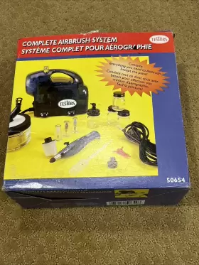50654 Testors Complete Airbrush System- Used Just One-great Condition