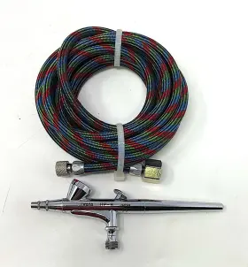 Ac200 Testors Compressor With Two Airbrush #2