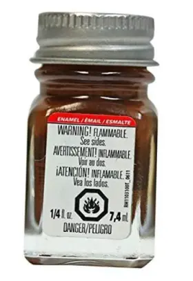 1133tt Testors Paints And Supplies 1/4 Oz Light Brown Gloss Enamel Hobby Paint