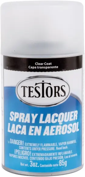 Tenamel-1261 Testors Aerosol Enamel Paint 3oz-clear 12 Fl Oz Pack Of 1 Clear Glosscote