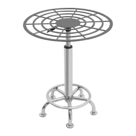 23.6-31.5in Tfcfl 88gyt 360 Degrees Spray Paint Rack Height Adjustable Stable Rotating Pa