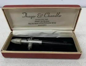 07432-a Thayer & Chandler Vintage And Airbrush Set No. 07432 A Original Box Chicago Usa #2