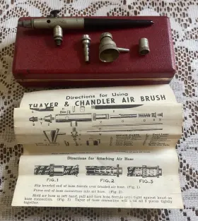 07810a Thayer & Chandler Vintage And Airbrush #07810a With Instructions Original Case #2
