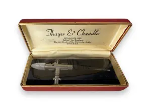 06884a Thayer & Chandler 18486a And Airbrush #06884a Vtg Case Paint Needle Untested Usa Seller