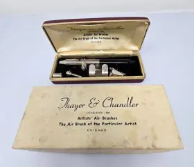 7373a Thayer Chandler Vintage And Model Airbrush Untested In Original Box