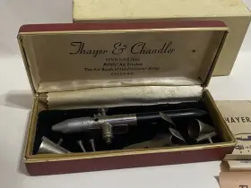 86462a Thayer Chandler Vtg And Airbrush Model Original Box Some Accessories #2