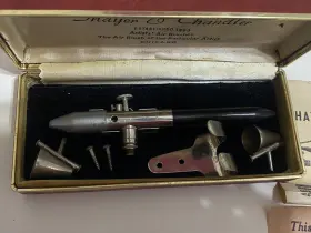 86462a Thayer Chandler Vtg And Airbrush Model Original Box Some Accessories #3