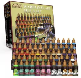 Aw8002 The Army Painter Warpaints Air Mega Paint Set Airbrush Open Box 100% Brand New