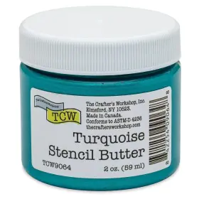 The Crafters Workshop Tcw9064 2oz Turquoise Stencil Butter