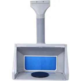 W465p187896 Thirtdos Portable Airbrush Paint Spray Booth Kit Pro Set With Turn Table Powerfu #2