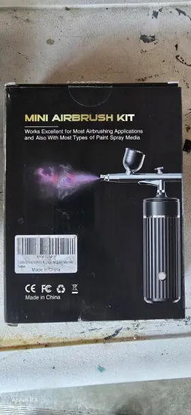Dzi9974-dzi9979 Thunder Tools Rechargeable Usb Airbrush Kit Portable Compressor Spray