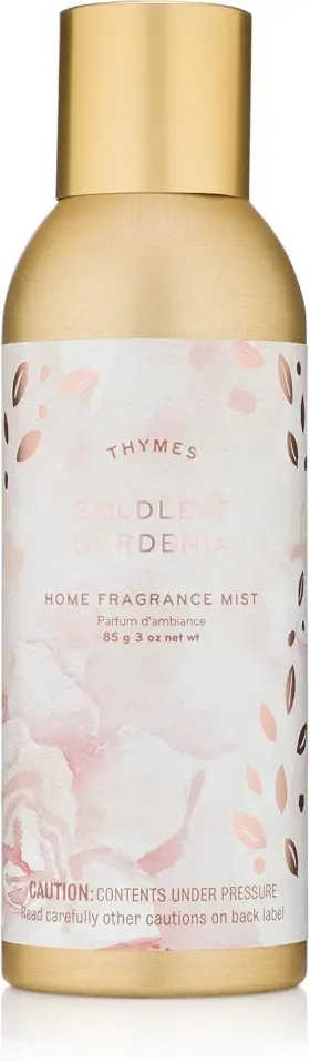 0380563000 Thymes Fragrance Mist - 3 Oz Goldleaf Gardenia Green