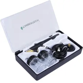 Abpst02 Timbertech 250787448892 Airbrush Kit With Plastic Case Hose And Adapters
