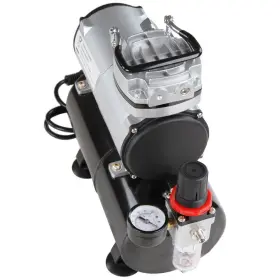 Abpst06 Timbertech 250787449455 Airbrush Kit With Compressor 2 Basic Airbrushes For Hobby Body Tatt #2