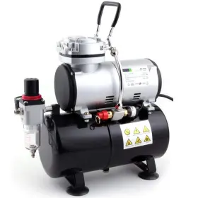 Timbertech 970083522826 Airbrush Compressor High-performance Single-piston Oil-free Mini