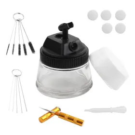 Timbertech 970083523236 Airbrush Cleaning Kit Deluxe 3 In 1 Station Clea