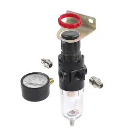 Timbertech 970083523755 Pressure Regulator For Airbrush Compressor 1/8 Npt Air Filter Reg #3