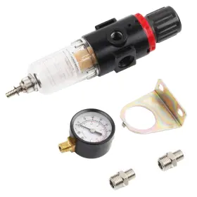 Timbertech 970083523755 Pressure Regulator For Airbrush Compressor 1/8 Npt Air Filter Reg