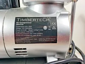 Abpst08 Timbertech Upgraded Airbrush Single-piston Oil-free Mini Compressor #2