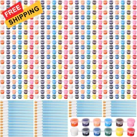 Nen-timgle-2560 Timgle 560 Pcs Mini Acrylic Paint Set For Kids 3ml As Shown In The Picture