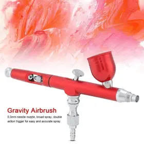 Topincn 738673867070 Airbrush Kit Blush Makeup Nail Machine Tattoo Gun P #3