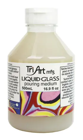 Tri-art 20736 Tri-art Liquid Glass Pouring Medium 16.9 Fl Oz Pack Of 1 Multicolor