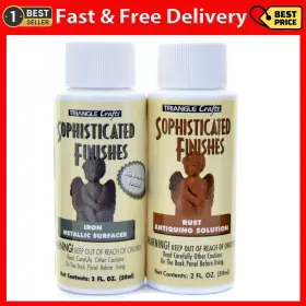 Triangle Coatings 711181419665 Sophisticated Finishes Rust Antiquing Set