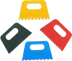 12.8x8cm Trinkrittey 589911 1 Knd5v75d Plastic Paint Scraper Kit 4 Pcs 12.8x8cm/5x3.15inch Multi-color