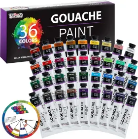 U.s. Art Supply 848849003932 Professional 36 Color 0.6 Fl Oz Pack Of Mixing