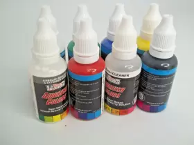 U.s. Art Supply Ab-kit-6 6 Color 1oz Starter Set With Cleaner And Thinner #3