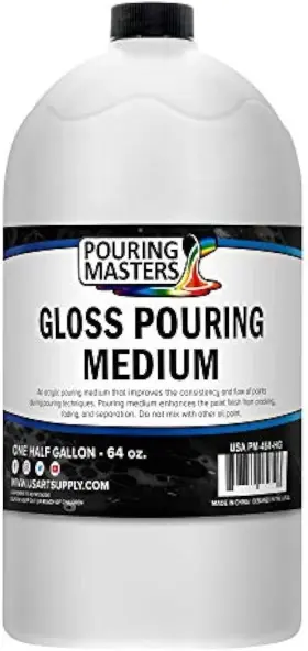 Pm-464-hg U.s. Art Supply Professional Gloss Pouring 2 Quart Pack Of 1 Assorted