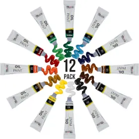 Pt-oil-12 U.s. Art Supply Professional 12 Color Set Count Pack Of 1 Oil Paint #3