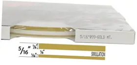 0005099 Universal Products Tfx - Auto Customizing Dual Pinstripe 5/16 Inch X 150ft 1/8